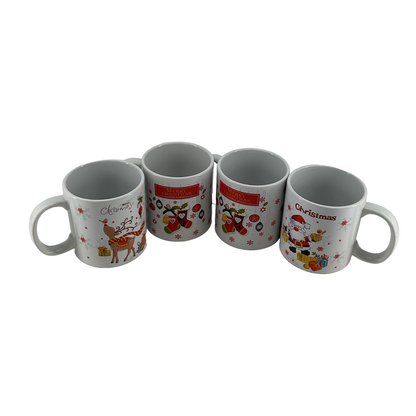 Christmas Giant Mugs (5 inches) - 5 pieces