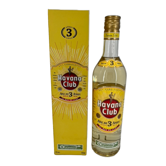 Havana Club 3 Year Old Anejo Premium Rum |  Ron puro Cubano Años Añejo | 700ML - Liquor