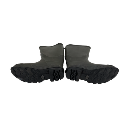 Bota de lluvia militar verde Kamik Stomp (talla 12 para niños)