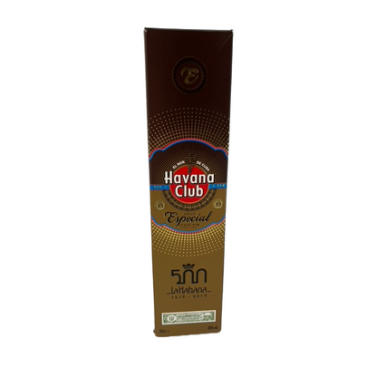 Havana Club Anejo Especial 500 Anniversary with Keychain |  Ron Puro Cubano Especial Añejo 500 Aniversario con Llavero | 700ML - Liquor