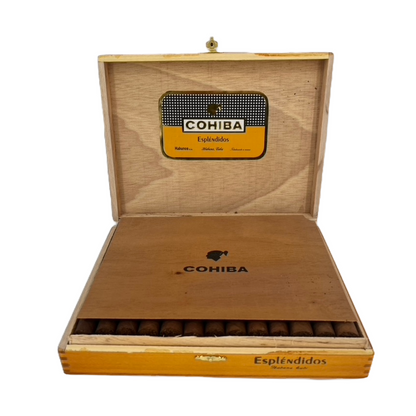 Cohiba Esplendido Habanos with Handmade Wooden Box - 26 Count