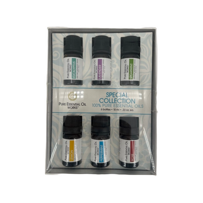 Pure Essential Oil Works Special Collection 100% Pure Oil Kit, 10ml