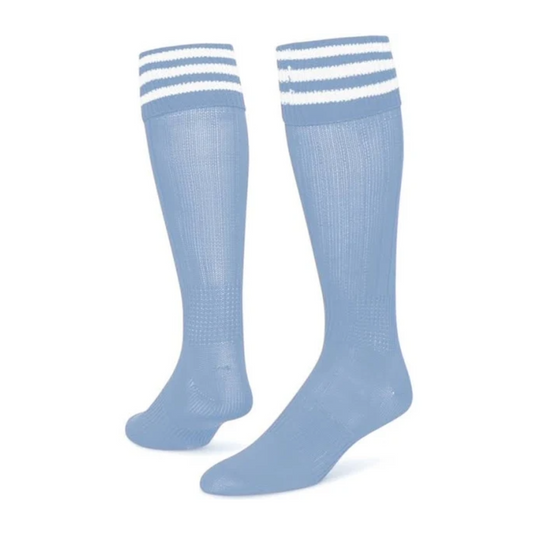 Twin City Soccer Socks Light Blue (8 1/2 - 11 Women and Youth)