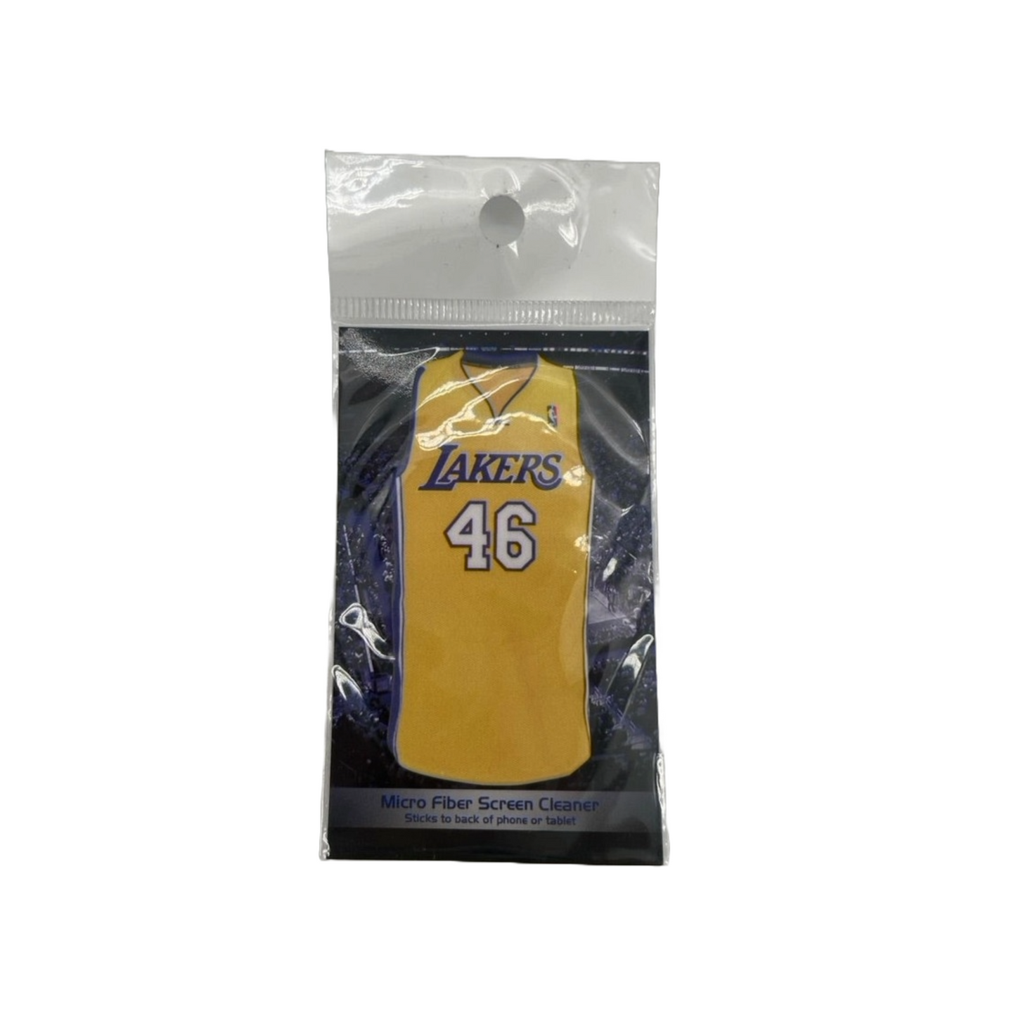 Limpiador de pantalla de microfibra NBA Lakers 46 para móviles