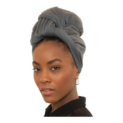 Olivia Sylx Head Wrap Scar for Woman Turban Tie Urban Headwrap Chocolate Brown for hair