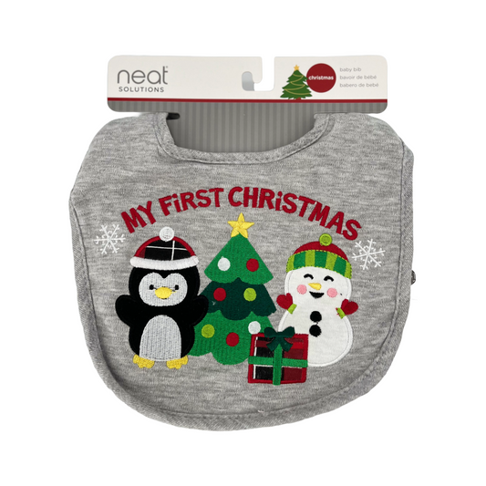 My First Christmas Baby Bib by Neat Solutions