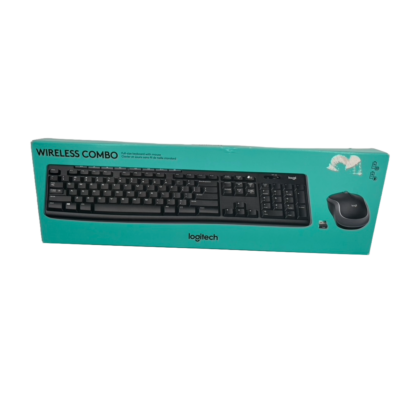 Logitech Wireless Full Size Keyboard with Mouse