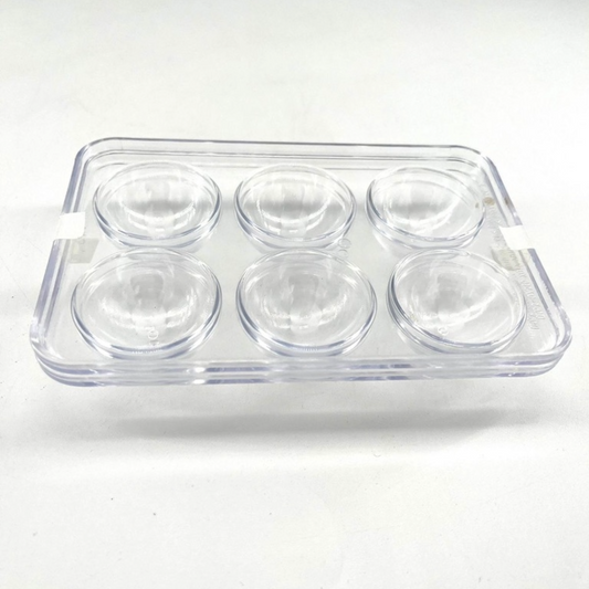 Ice Cubes 5 mm Round Shapes (pack of two) - 4 x 6.5