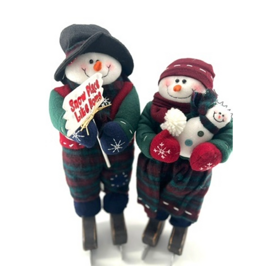 Christmas Penguins Snow Place Like Home Figurines