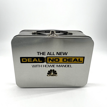 Aluminum Lunch Box "The All New Deal No Deal" with Howie Mandel CNBC