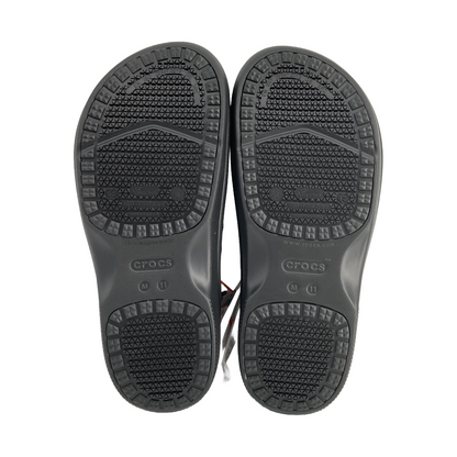 Dual Comfort Slip Resistant Black Crocs (Size 11M/13W)