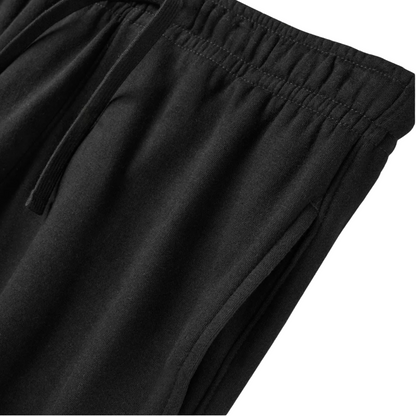 Tapered Fleece Jogger Pants for Men (Small)