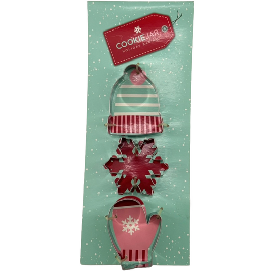 Holiday Baking Cookie Cutter (3 piece)