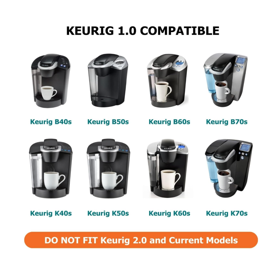 Filtros de agua de carbón de repuesto (paquete de 12) para cafetera Keurig