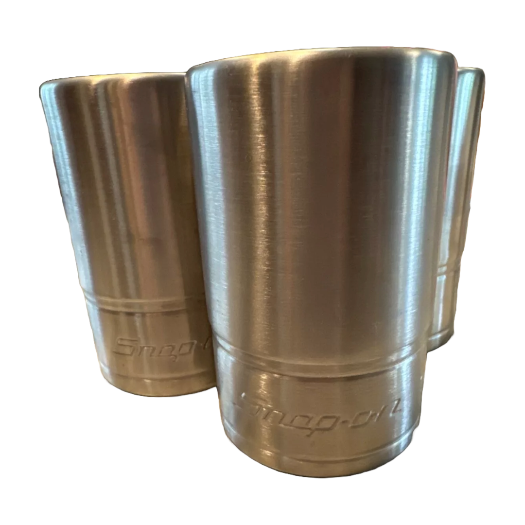 Snap-On Stainless Socket Can Coolers - Set of 4