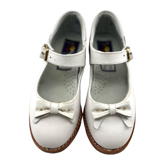 Vagabundo Mary Jane Girls Shoes (size 7) white leather