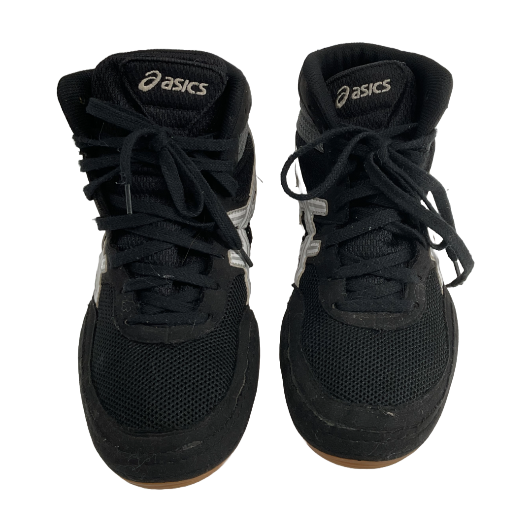 ASICS Matflex Men's Sports Black Shoes (Size US 9 1/2 and EUR 42)