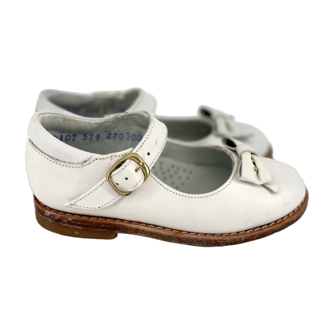 Vagabundo Mary Jane Girls Shoes (size 7) white leather