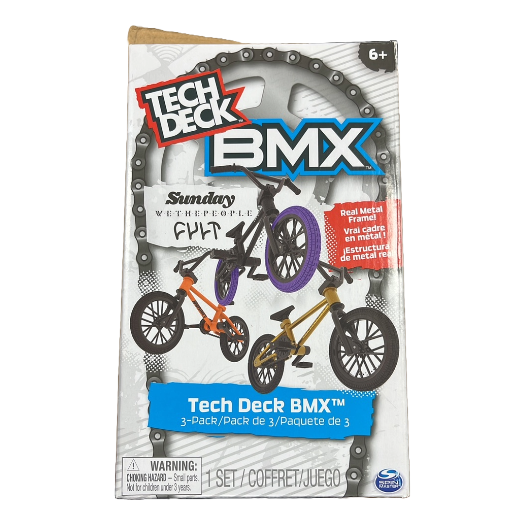 Tech Deck BMX Finger Bike 3-Pack