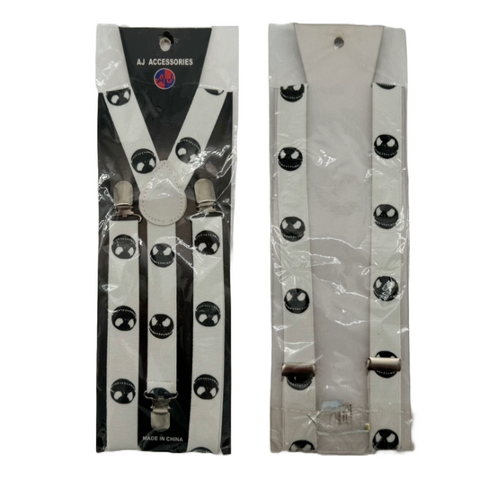 Walt Disney Movies TV Shows Jack Skellington Suspenders