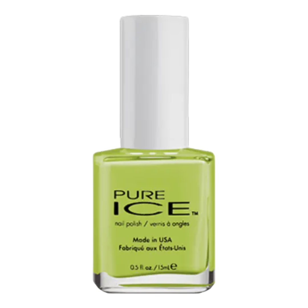 Pure Ice Nail Polish Wild 616 Neon Bright Green