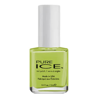 Pure Ice Nail Polish Wild 616 Neon Bright Green