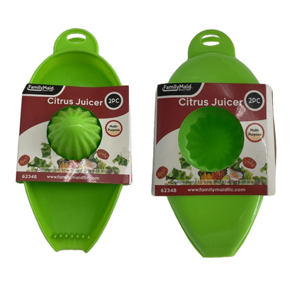 Family Maid FamilyMaid Citrus Juicer, Green - 2 Piece