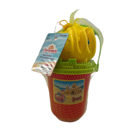 Hello Summer Beach Pail with Accessories