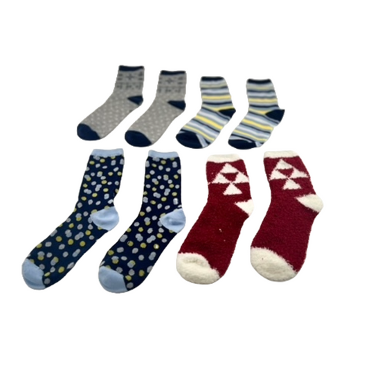 Winter Socks Size 1 - 6 Unisex (4 piece)