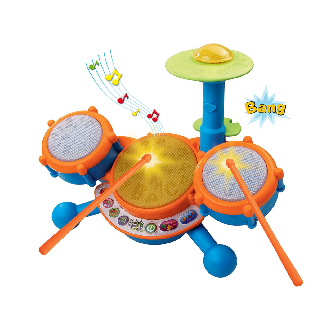 VTech, KidiBeats Drum Set, Toy Drums, Musical Toy, Learning Toy