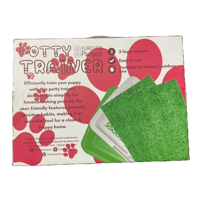 Artificial Grass Reusable Puppy Potty Training for Small Pets Indoors and Outdoors