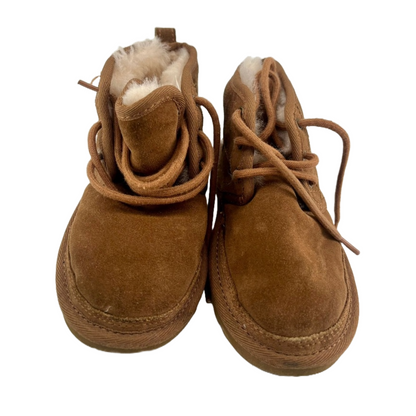 Girls' UGG Neumel Shearling Boots Little Chestnut (Size 11)