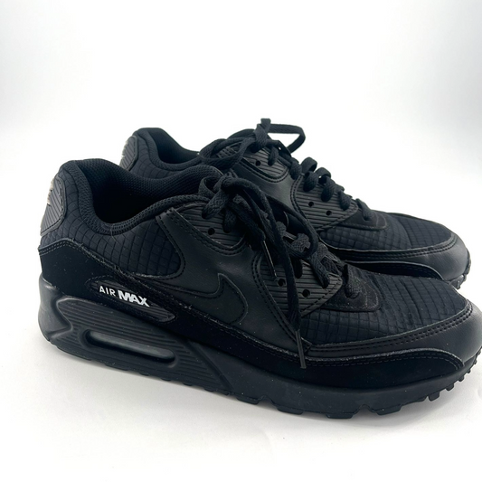 Nike Air Max Casual Athletic Black Shoes for Men (Size 8 US)