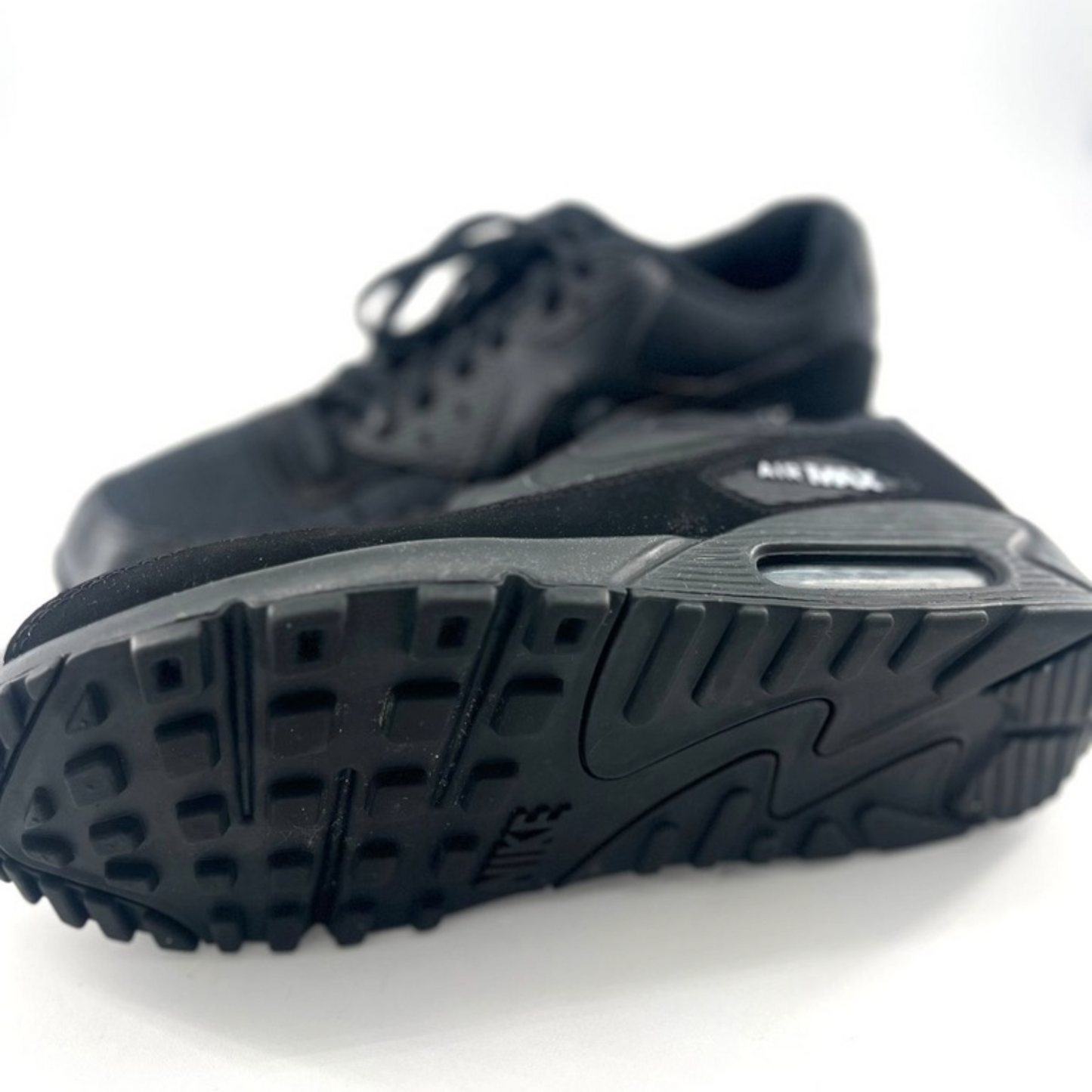 Nike Air Max Casual Athletic Black Shoes for Men (Size 8 US)