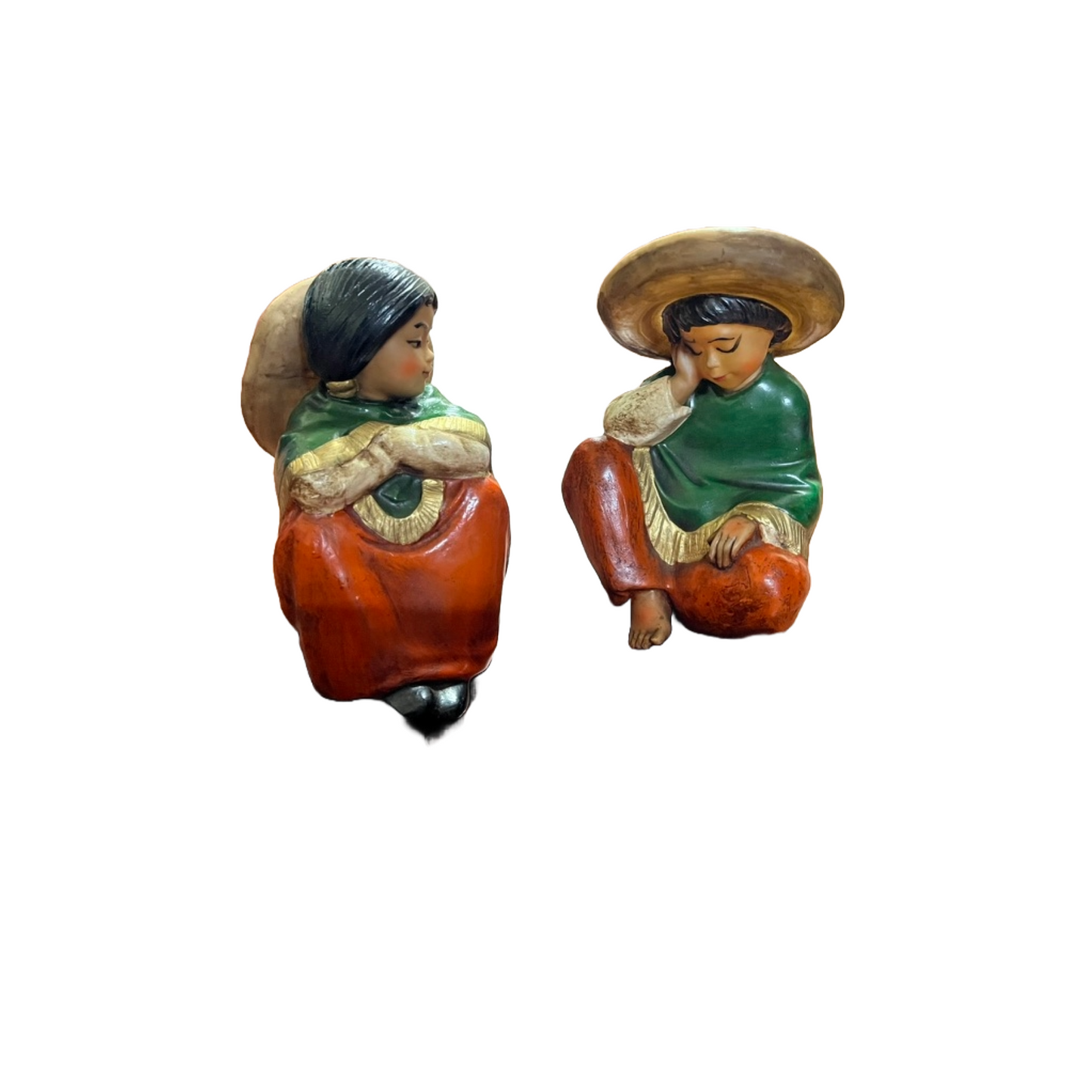 Mexican Indigenous Female and Male Décor