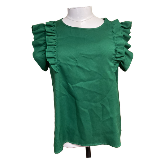 Shein Curve Green Blouse (1XL)