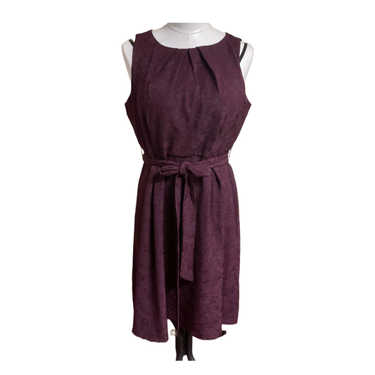 Elle Burgundy Dress (XL)