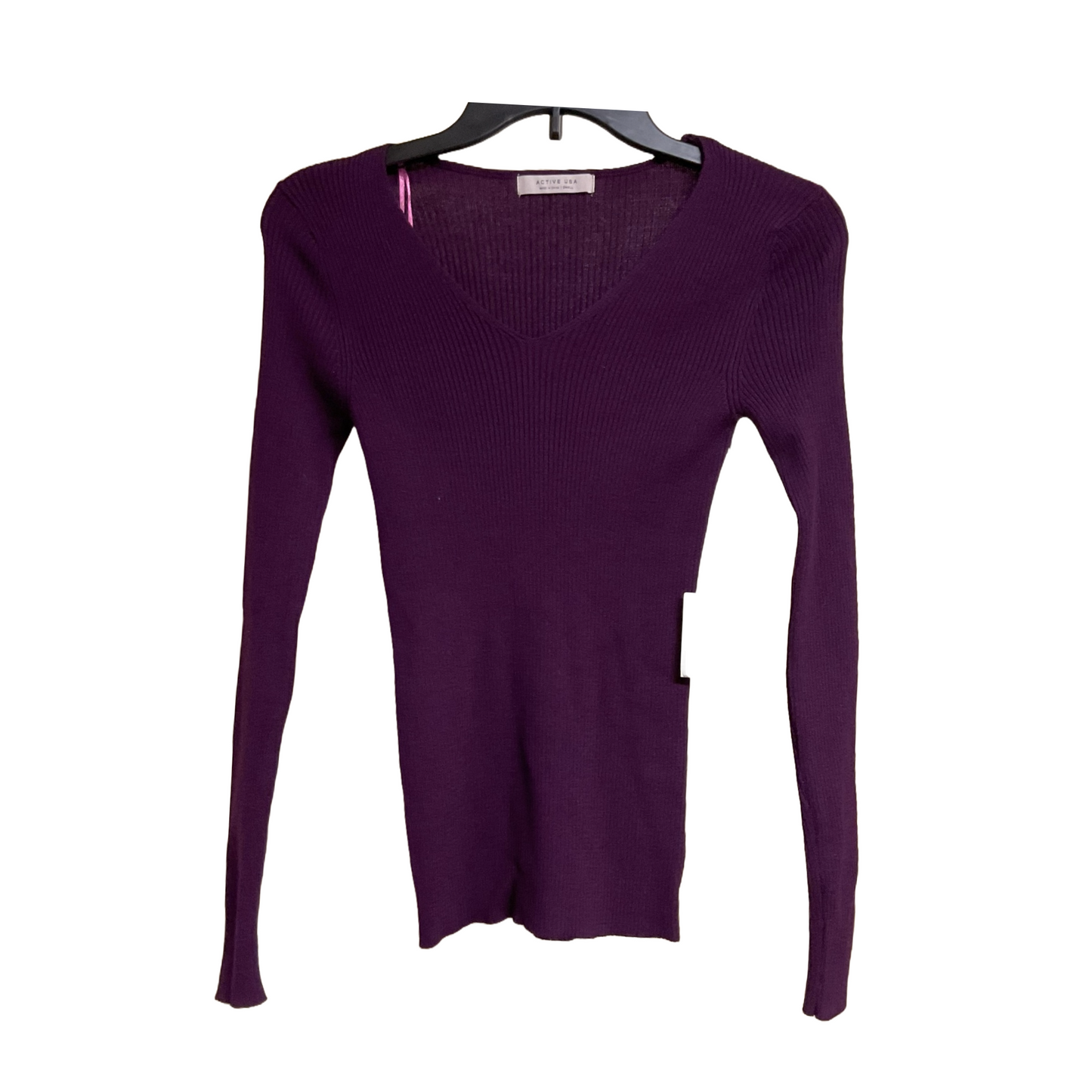 Burgundy Blouse (X-Small) by Active USA