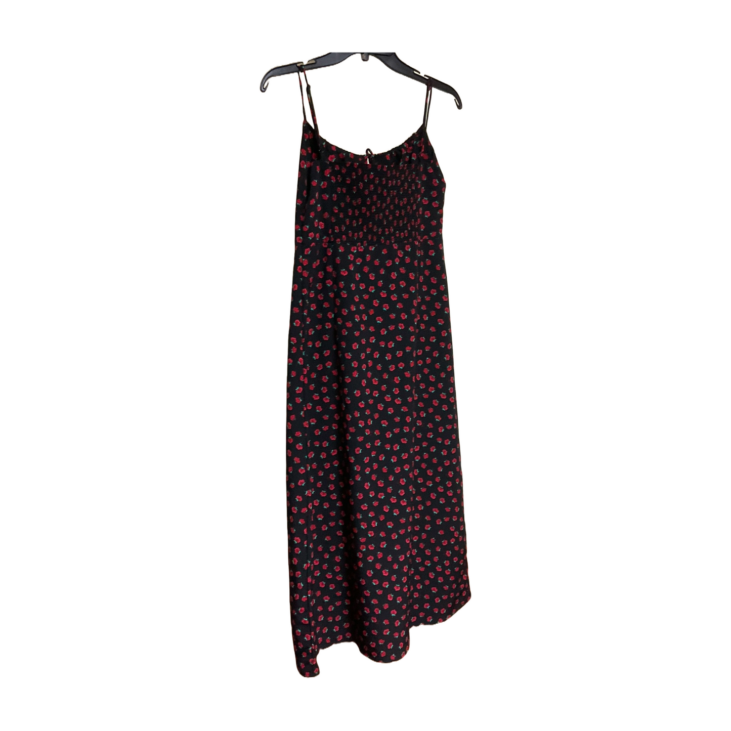 Dress Black with Red Roses (Small)