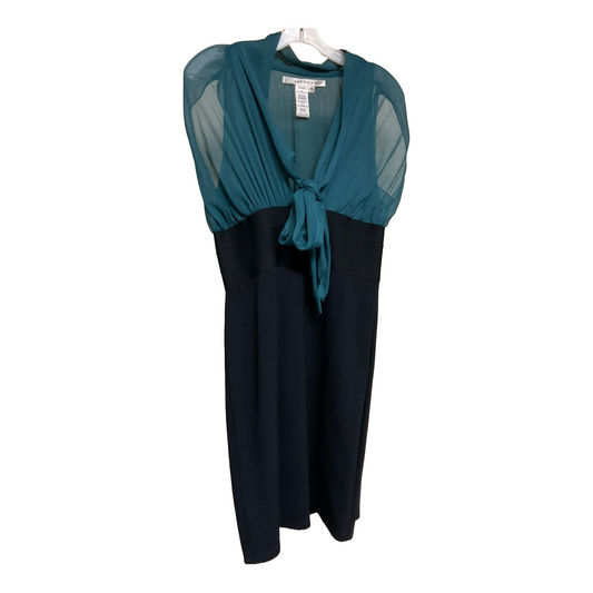 Mas Studio Teal and Black Dress (Small)