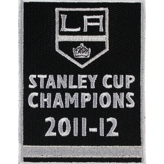 NHL Stanley Cup Final Champions Banner Los Angeles Kings Jersey Patch 2011 - 2012