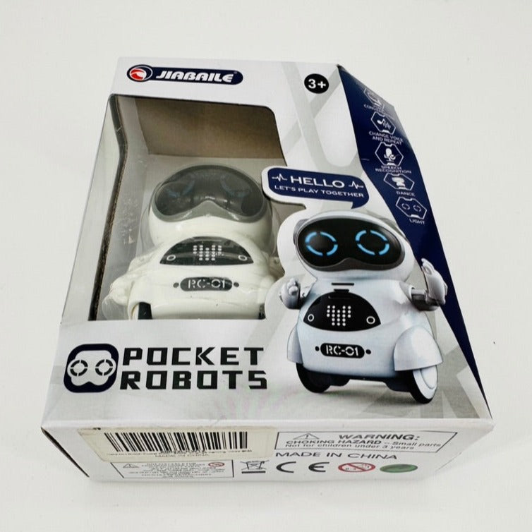 Pocket Robot Talking Interactive Dialogue Voice Recognition Record Singing Dancing Telling Story Mini Robot Toy