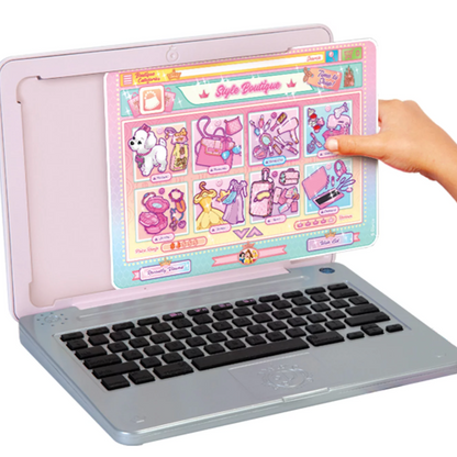 Princess Style Collection Play Click and Swap Child Pretend Laptop